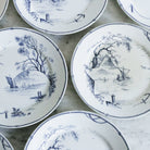 Marines Transferware Dinner Plate Set of 8 - elsie green - The French Kitchen