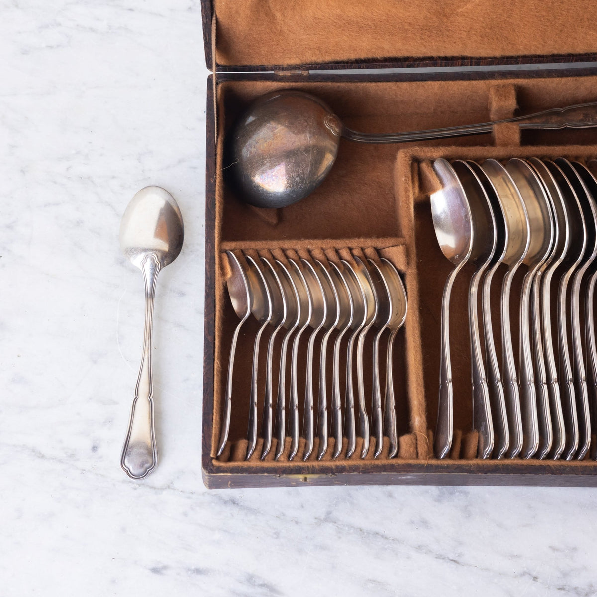 Matched French Flatware Set of 37 - elsie green - the french kitchen