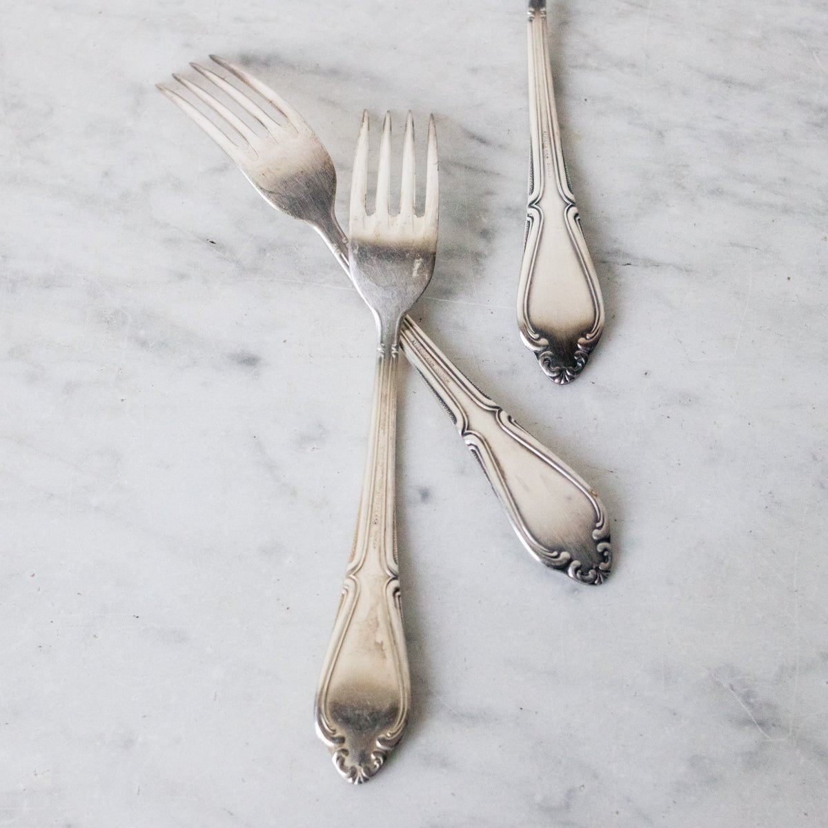 Matched French Flatware Set of 84 - elsie green - the french kitchen
