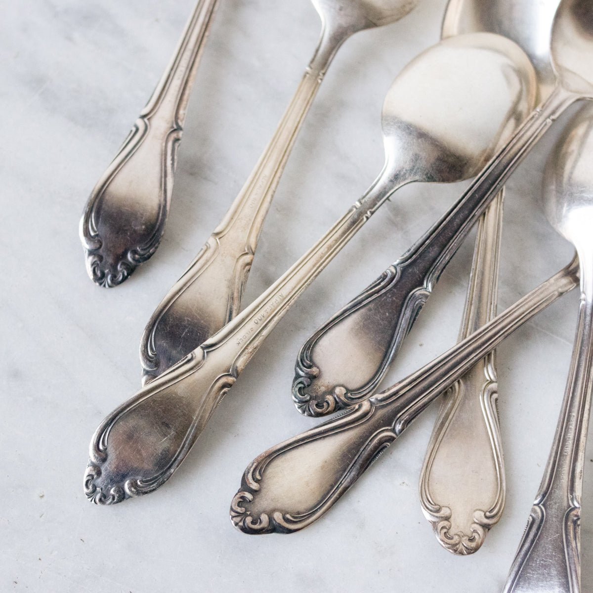 Matched French Flatware Set of 84 - elsie green - the french kitchen