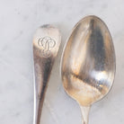 Matched Monogrammed Teaspoons Set of 12 - elsie green - the french kitchen