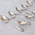 Matched Monogrammed Teaspoons Set of 12 - elsie green - the french kitchen