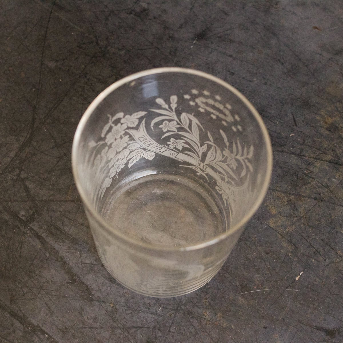 Matched Pair Of Blown Glass Tumblers - elsie green - The French Kitchen