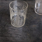 Matched Pair Of Blown Glass Tumblers - elsie green - The French Kitchen