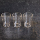 Matched Trio Of Blown Glass Tumblers - elsie green - The French Kitchen