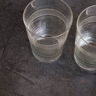Matched Trio Of Blown Glass Tumblers - elsie green - The French Kitchen