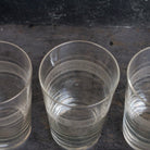 Matched Trio Of Blown Glass Tumblers - elsie green - The French Kitchen
