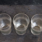 Matched Trio Of Blown Glass Tumblers - elsie green - The French Kitchen