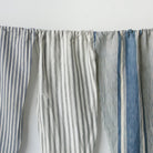 Mattress Ticking Pennant Set of 5 - elsie green - textiles