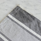 Mattress Ticking Pennant Set of 5 - elsie green - textiles