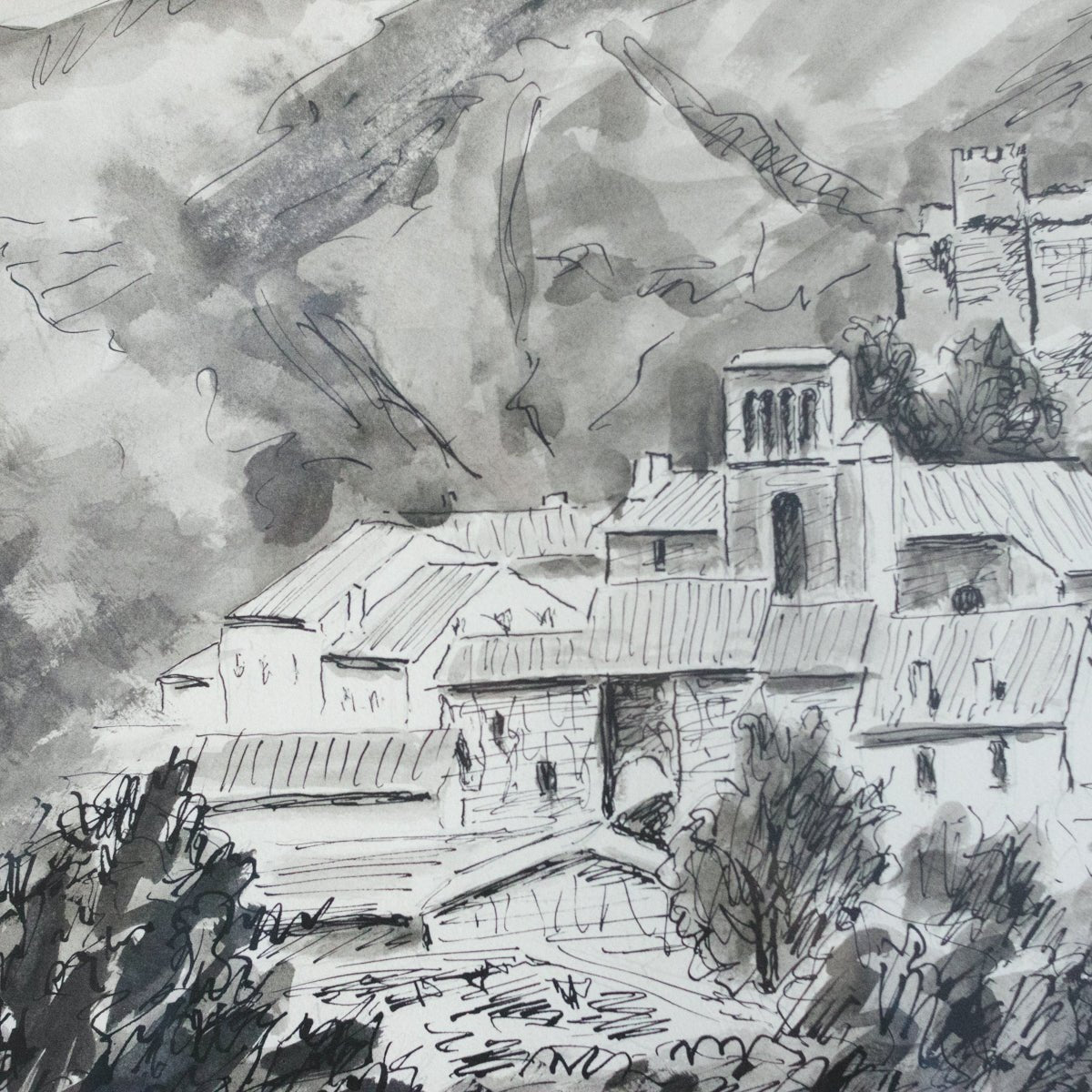 Maurice Brianchon Drawing - elsie green - art