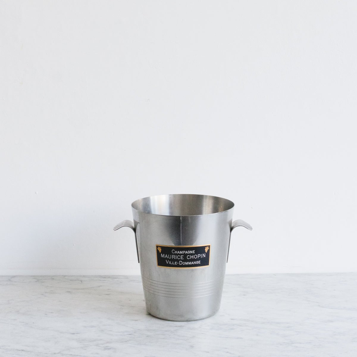 Maurice Chopin Stainless Champagne Bucket - elsie green - The French Kitchen