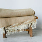 Merino Wool Throw - elsie green - Textiles