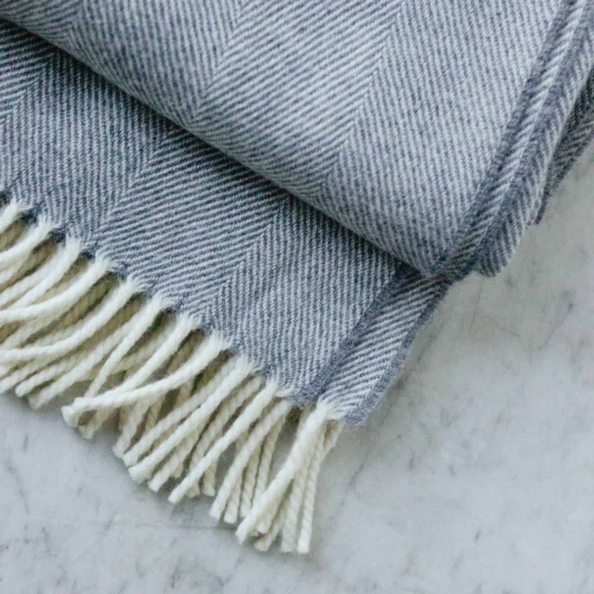 Merino Wool Throw - elsie green - Textiles