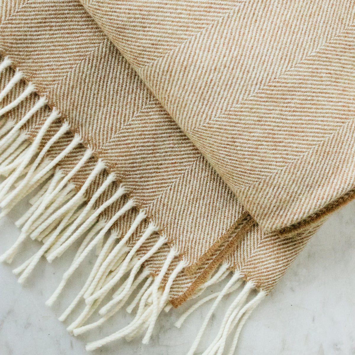 Merino Wool Throw - elsie green - Textiles