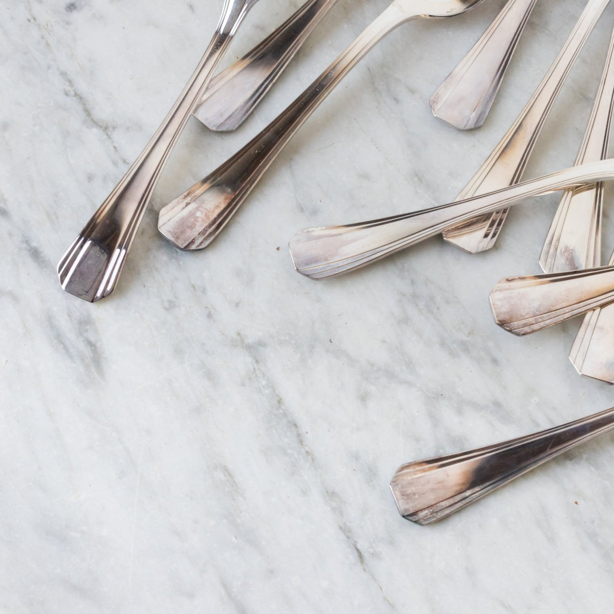 Mid-century Christofle Flatware Set of 38 Pieces - elsie green - the french kitchen