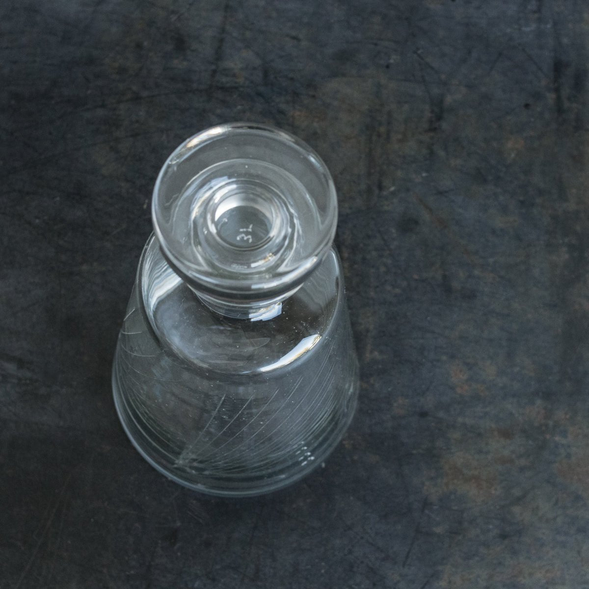 Mid - Century Crystal Decanter - elsie green - The French Kitchen