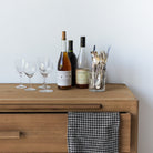 Mid - Century Dresser with Bread Boards - elsie green - furniture