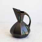 Mid-Century Pitcher with Peacock Glaze - elsie green - the french kitchen