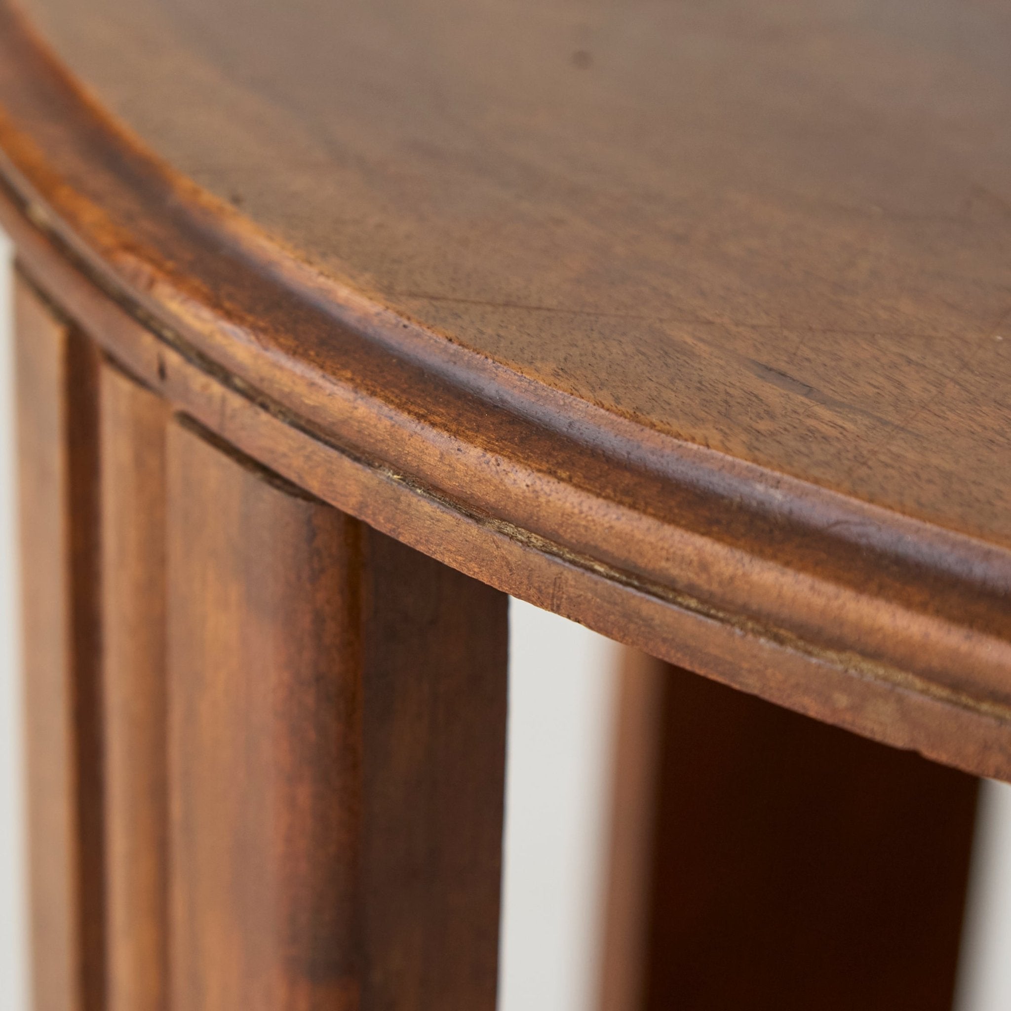 Mid-Century Round Side Table - elsie green - furniture