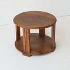 Mid-Century Round Side Table - elsie green - furniture