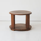 Mid-Century Round Side Table - elsie green - furniture