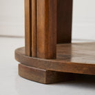 Mid-Century Round Side Table - elsie green - furniture