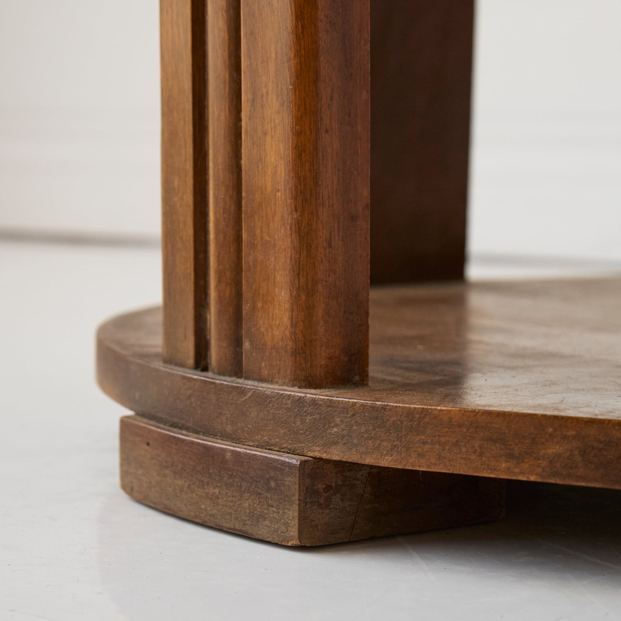 Mid-Century Round Side Table - elsie green - furniture