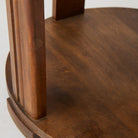 Mid-Century Round Side Table - elsie green - furniture