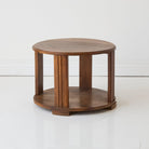 Mid-Century Round Side Table - elsie green - furniture