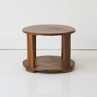 Mid-Century Round Side Table - elsie green - furniture