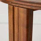Mid-Century Round Side Table - elsie green - furniture