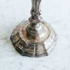 Mid - Century Silver Candlestick - elsie green - Decor