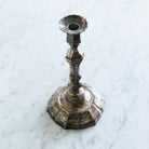 Mid - Century Silver Candlestick - elsie green - Decor