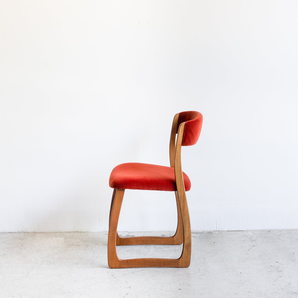 Mid - Century Velvet Dining Chair - elsie green - furniture
