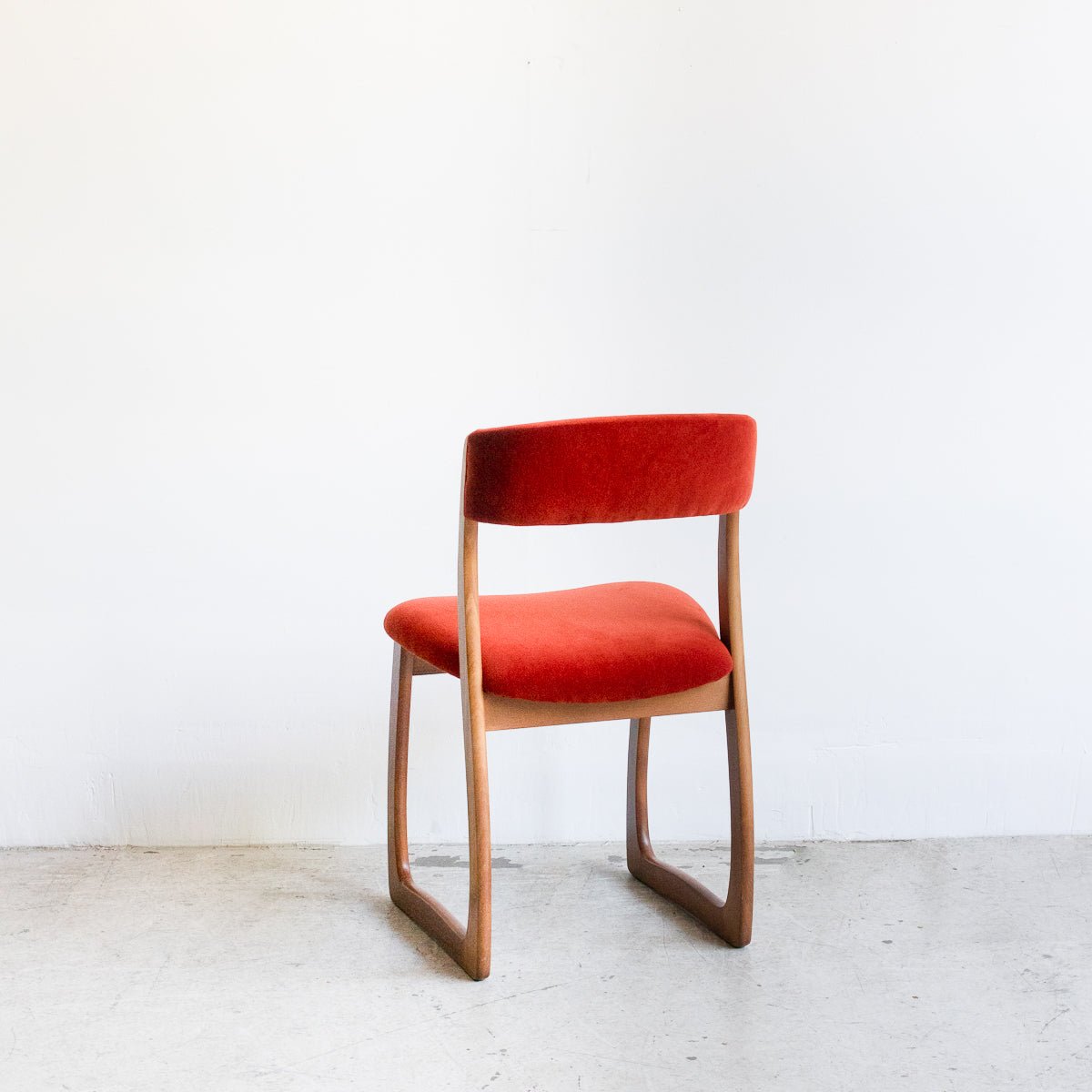 Mid - Century Velvet Dining Chair - elsie green - furniture