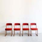 Mid - Century Velvet Dining Chair - elsie green - furniture