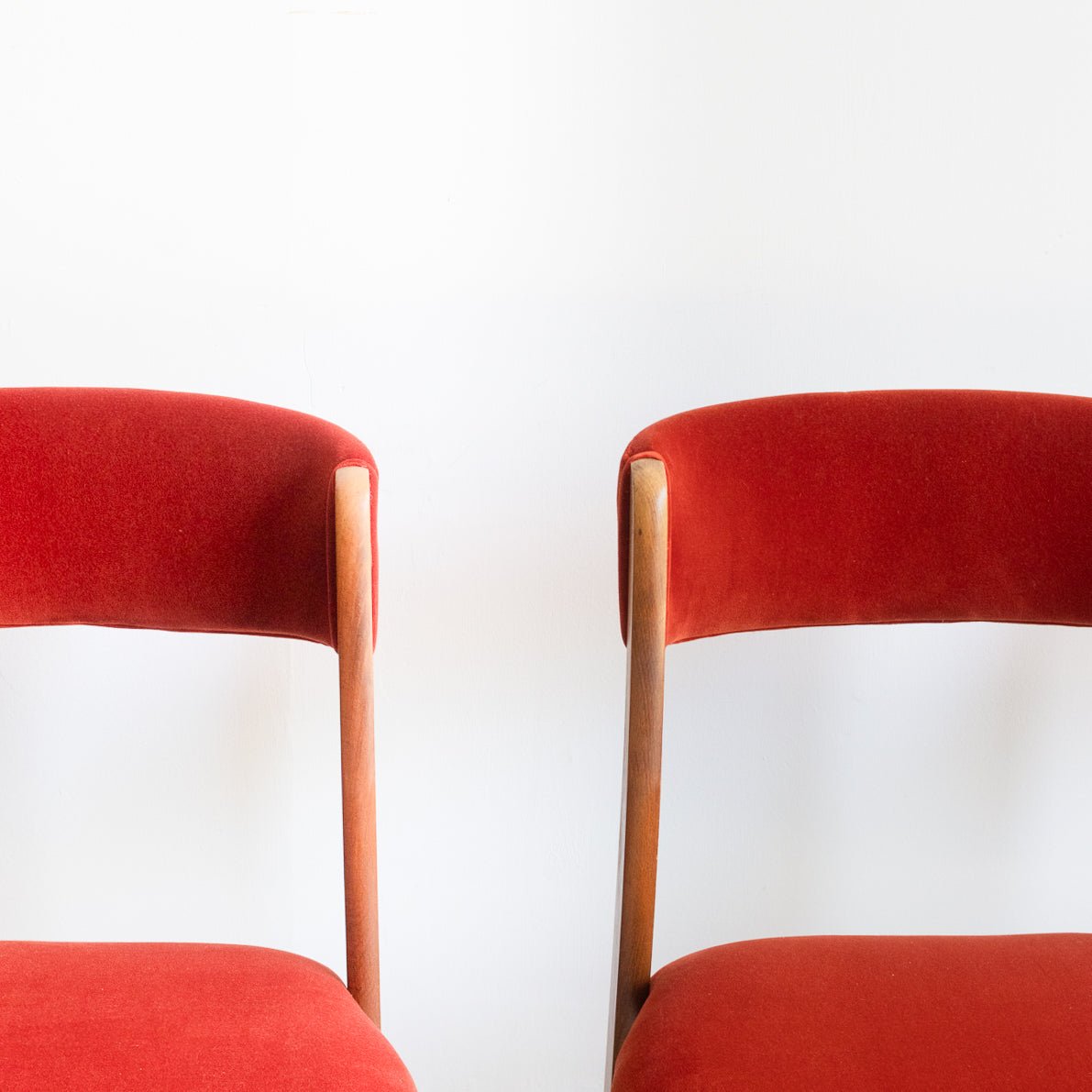 Mid - Century Velvet Dining Chair - elsie green - furniture