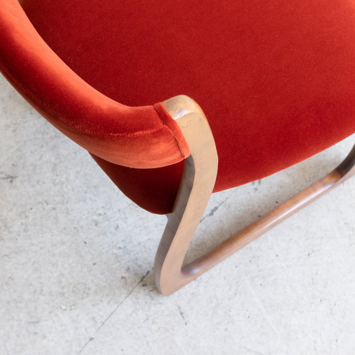 Mid - Century Velvet Dining Chair - elsie green - furniture