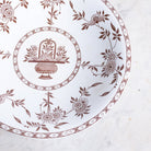 Minton Delft Transferware Pedestal Bowl - elsie green - The French Kitchen