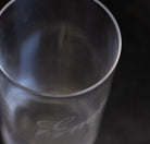 Monogrammed Blown Glass Tumbler - elsie green - the french kitchen