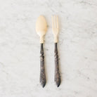 Monogrammed Bone Serving Set - Pair - elsie green - The French Kitchen