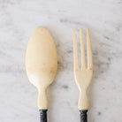 Monogrammed Bone Serving Set - Pair - elsie green - The French Kitchen