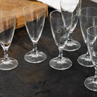 Monogrammed Champagne Flute Set of 8 - elsie green - the french kitchen