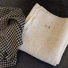 Monogrammed Chanvre Tablecloth - elsie green - textiles
