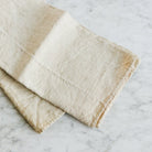 Monogrammed Chanvre Towel - elsie green - textiles