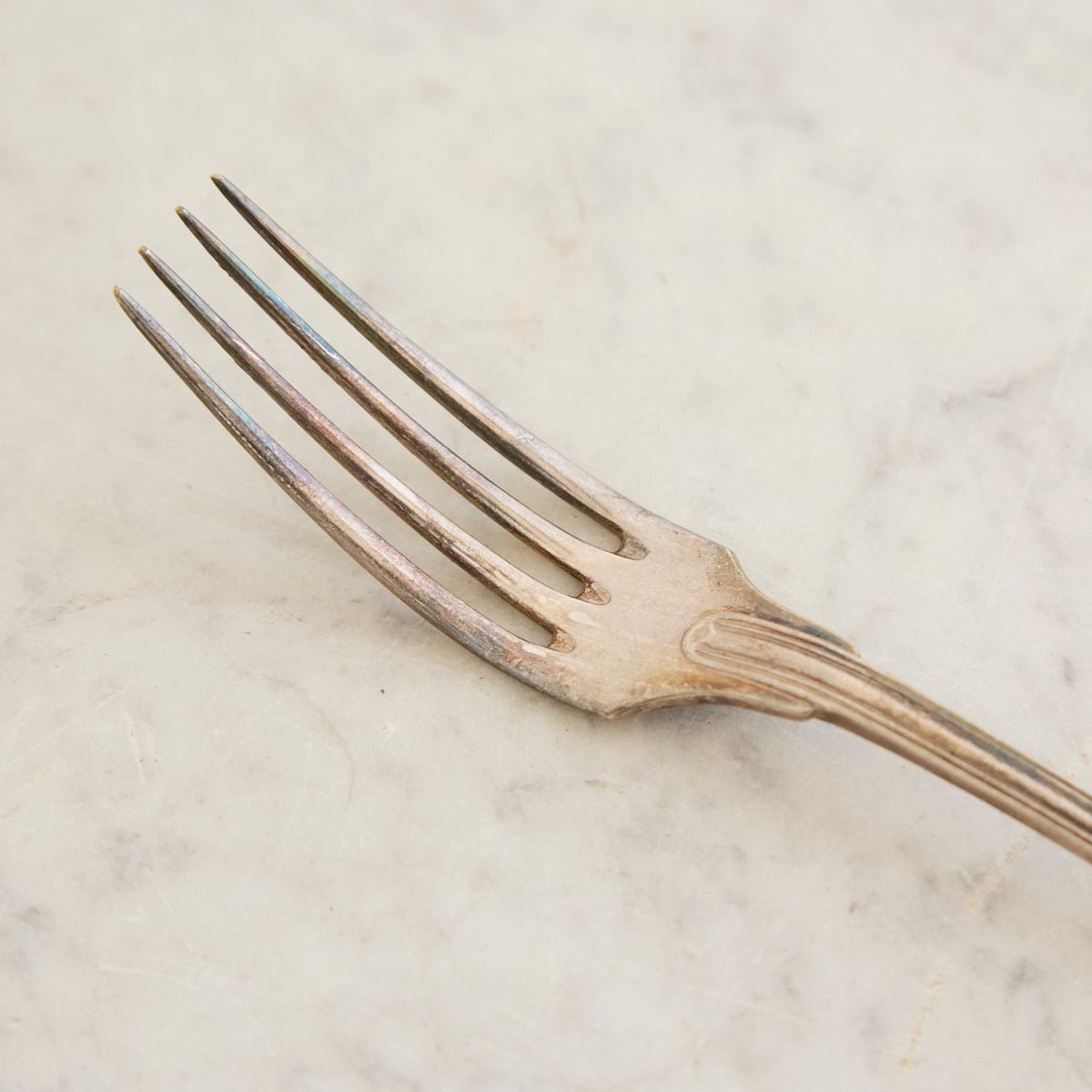 Monogrammed Christofle Dinner Fork Set of 5 | The Patrick Orbe Collection - elsie green - the french kitchen
