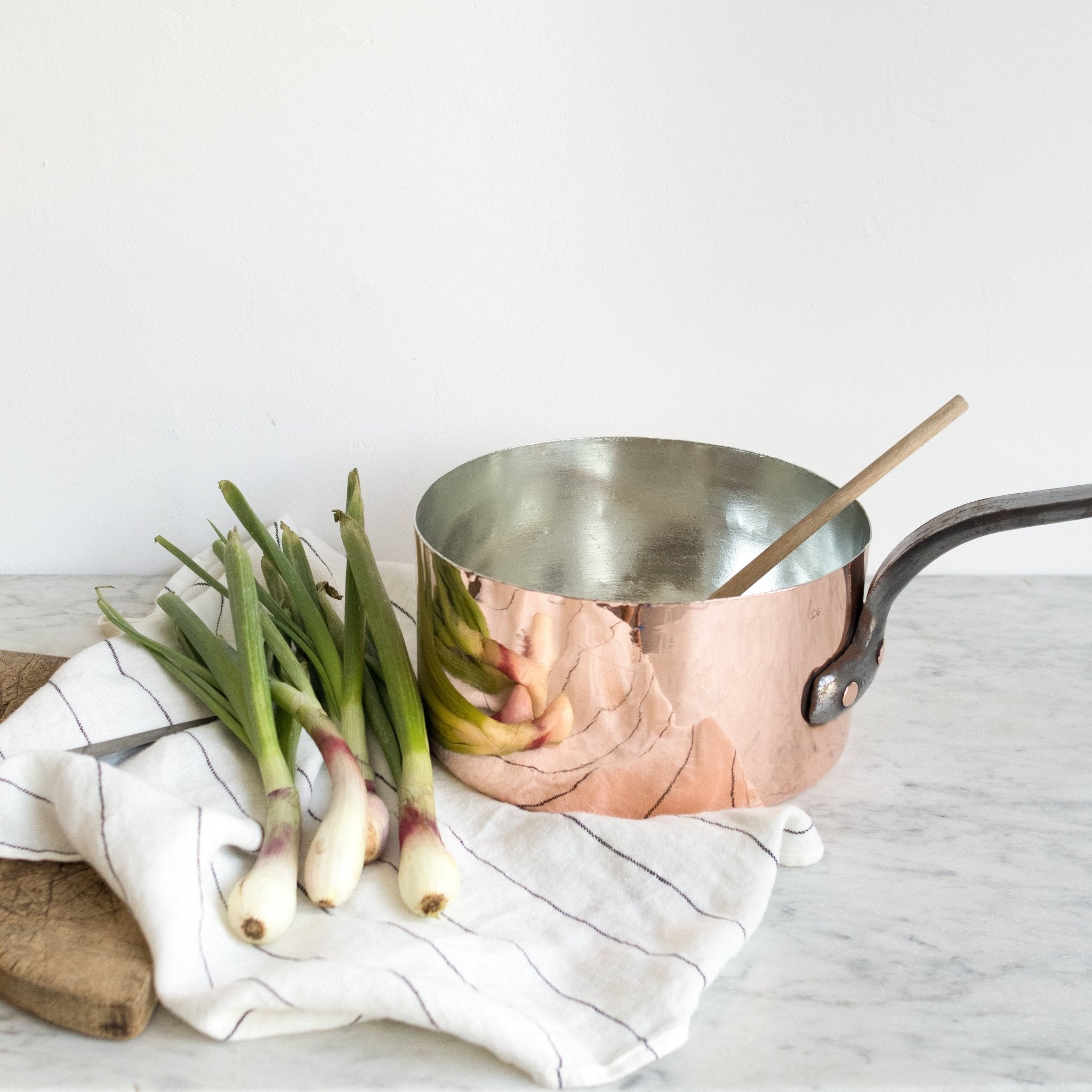 Monogrammed Copper Pot - elsie green - the french kitchen