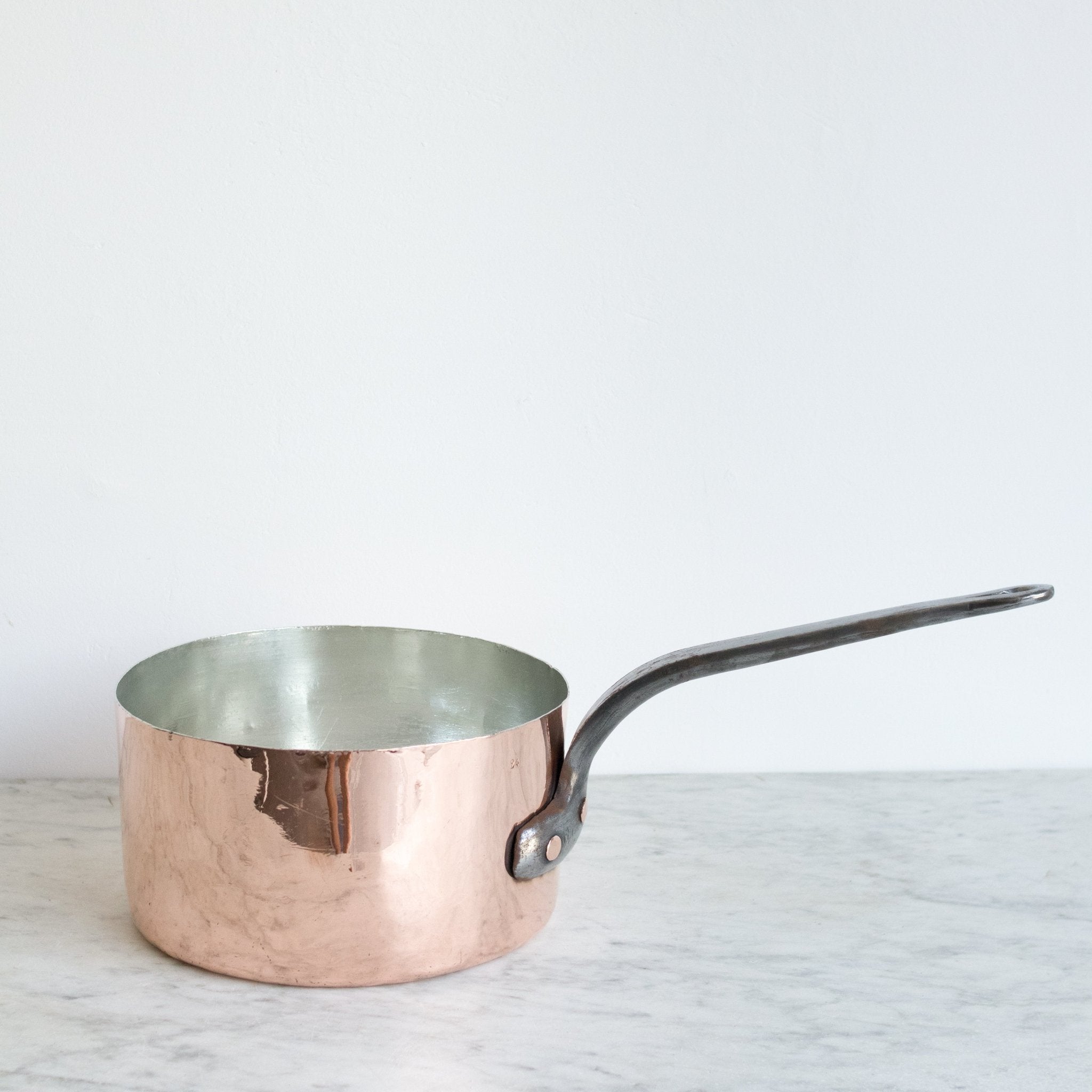 Monogrammed Copper Pot - elsie green - the french kitchen