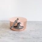 Monogrammed Copper Pot With Lid - elsie green - the french kitchen